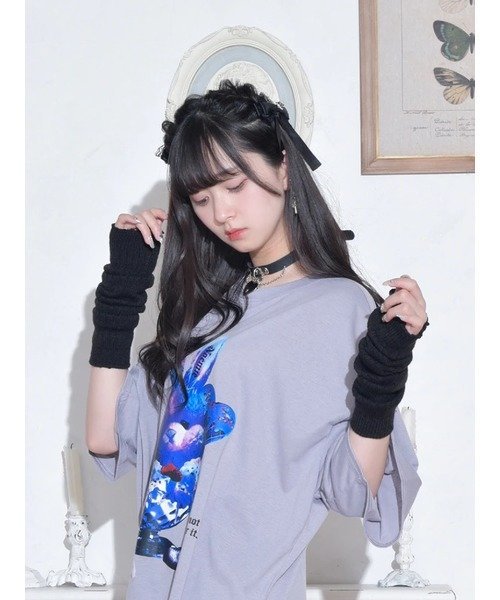 NOEMIE アーム&レッグウォーマー ノエミー ファッション雑貨 その他のファッション雑貨 ブラック ホワイト
