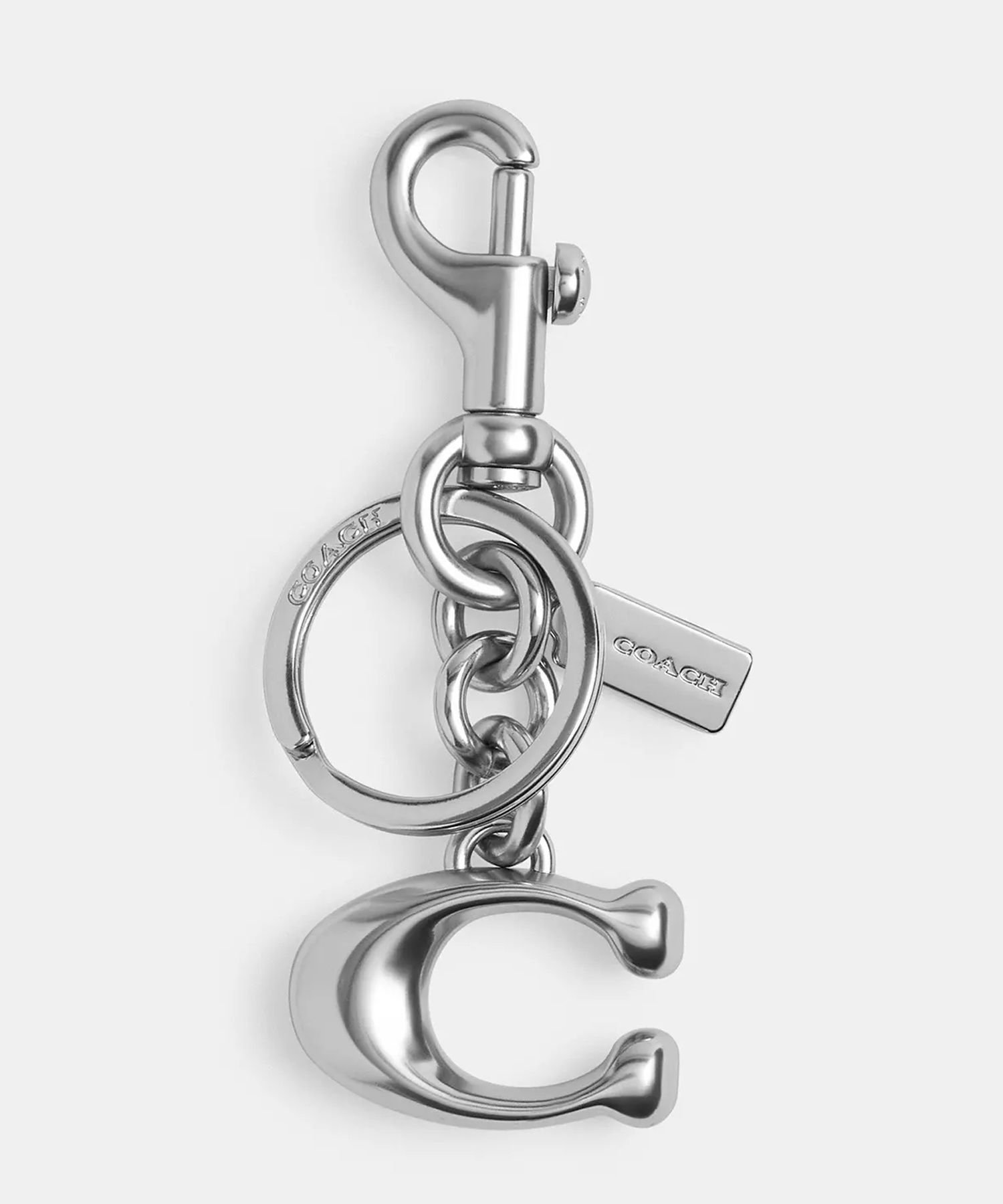 COACH 【公式】シグネチャー バッグ チャーム コーチ ファッション雑貨 チャーム・キーチェーン シルバー【送料無料】
