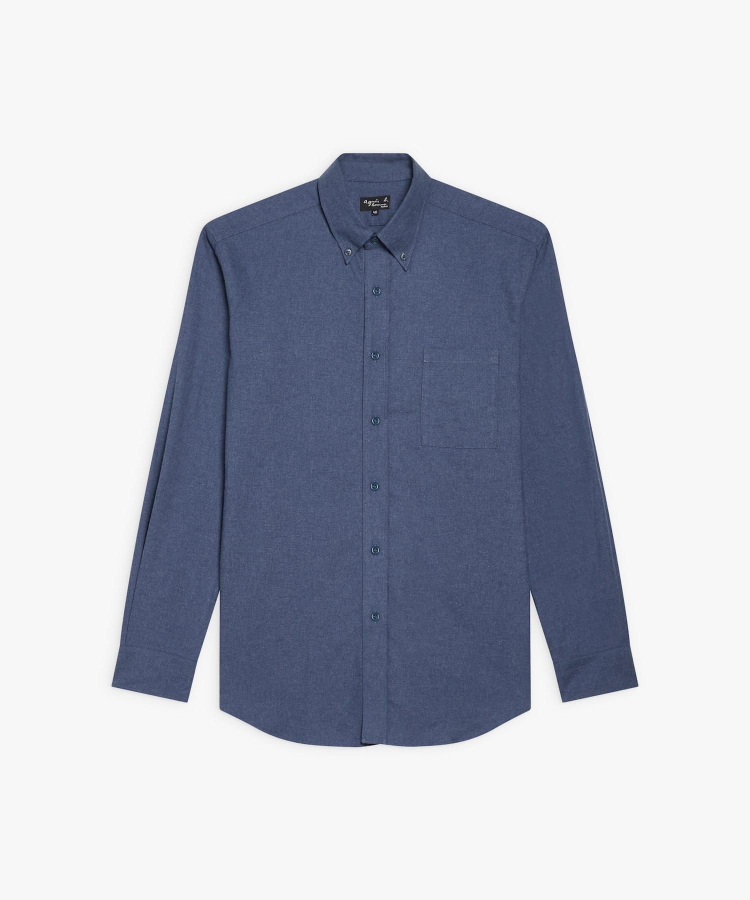 UBJ1 CHEMISE シャツ アニエスベー トップス シャツ・ブラウス ブルー