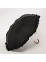 【SALE/20%OFF】cache nez カシュネ cachenez / PUビッグフリルトップレス2段折りたたみ傘 アンビリオン ファッション雑貨 折りた...