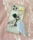 WEGO LADY'S エンジェルウィングキーホルダー ウィゴー インテリア・生活雑貨 その他のインテリア・生活雑貨 ホワイト ピンク グレー