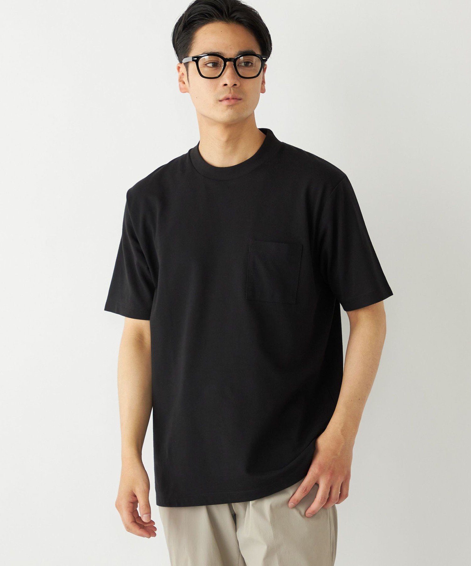 【SALE／40%OFF】SHIPS Colors SHIPS Colors:＜吸水速乾＞リネンブレンド カノコ ビズ Tシャツ◇ シップス トップス カットソー・Tシャツ ブラック ブラウン ベージュ