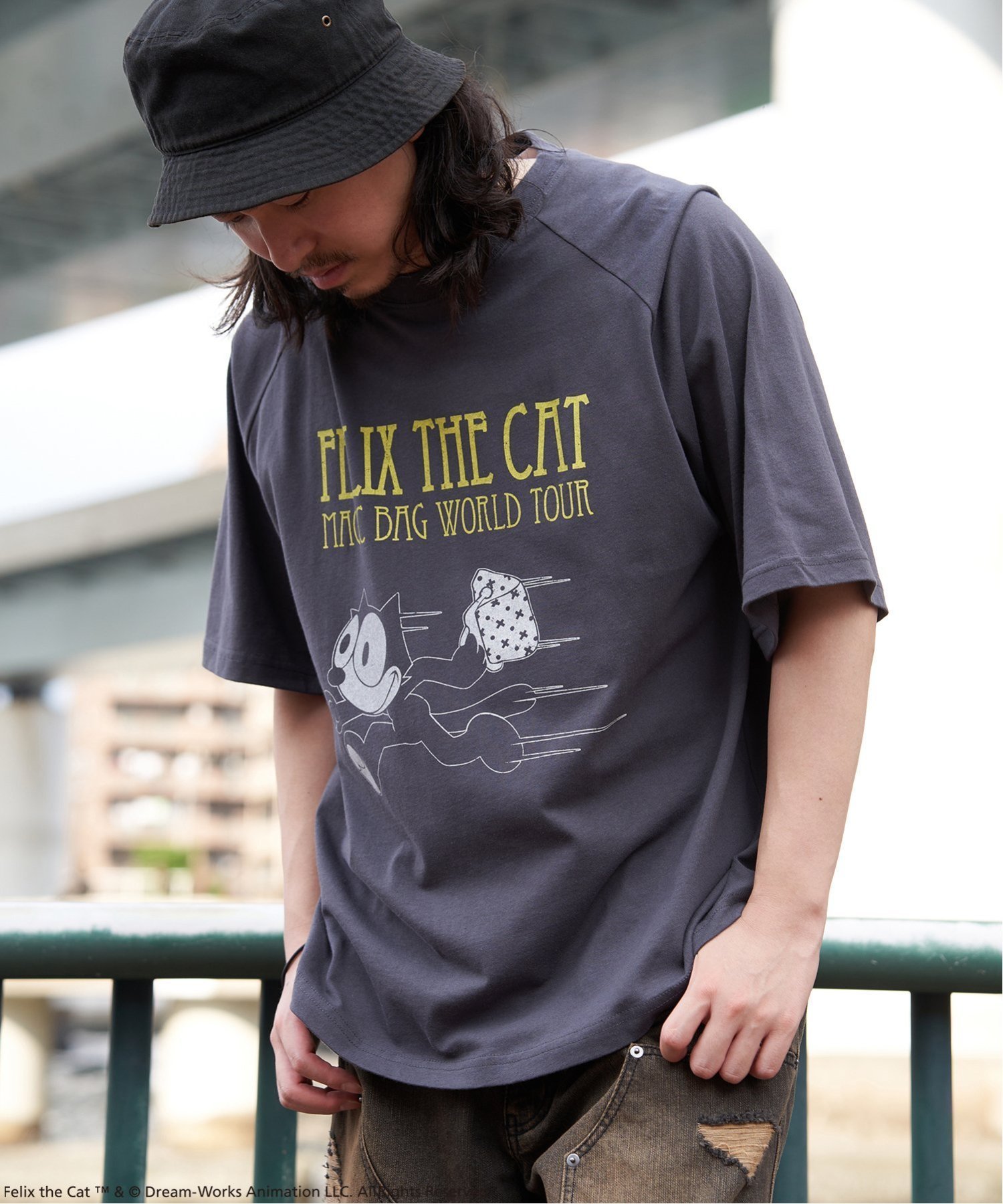 楽天市場】フィリックス ザ キャット（カラーグレー）（メンズ