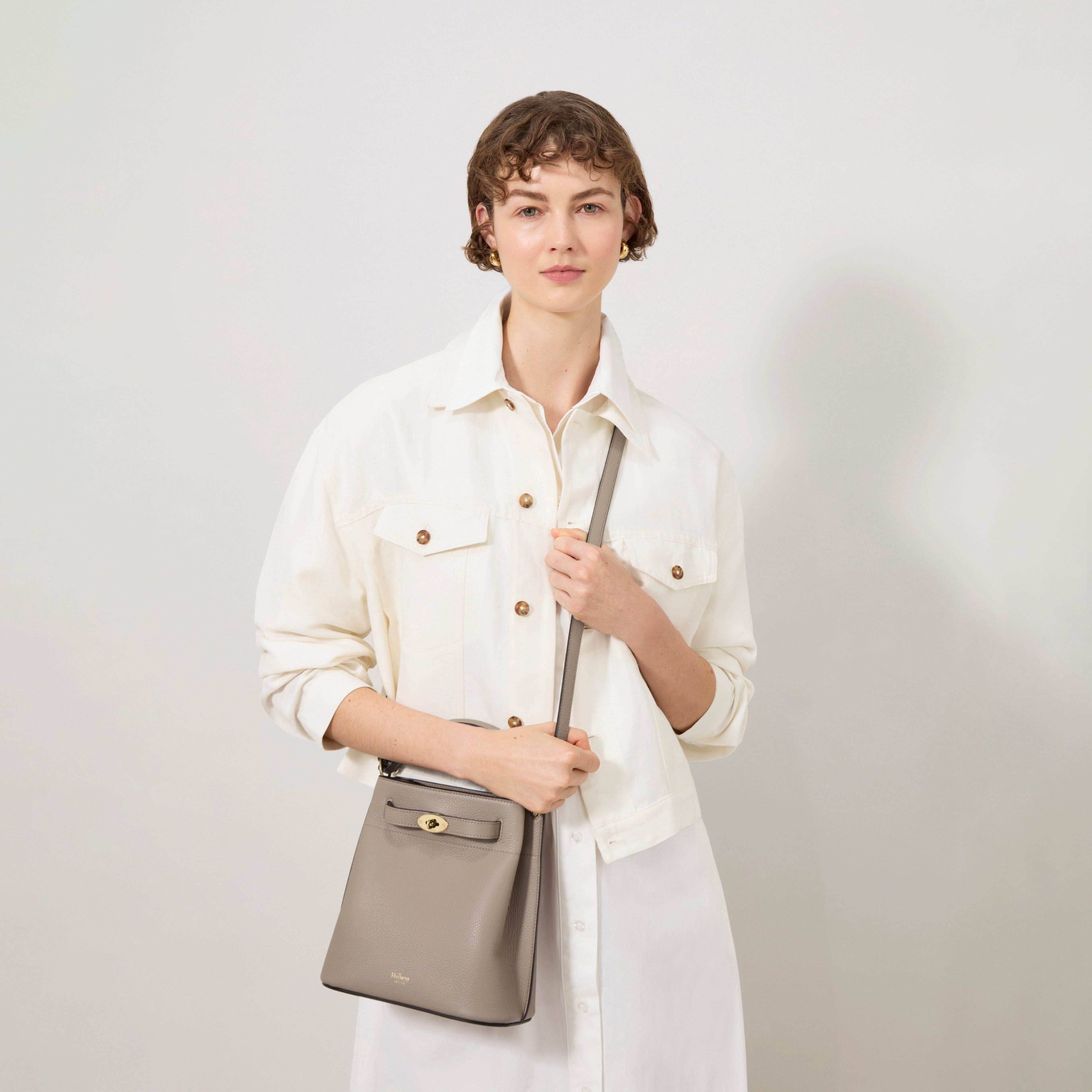 Mulberry 【マルベリー公式】イズリントン バケット マルベリー バッグ ショルダーバッグ【送料無料】