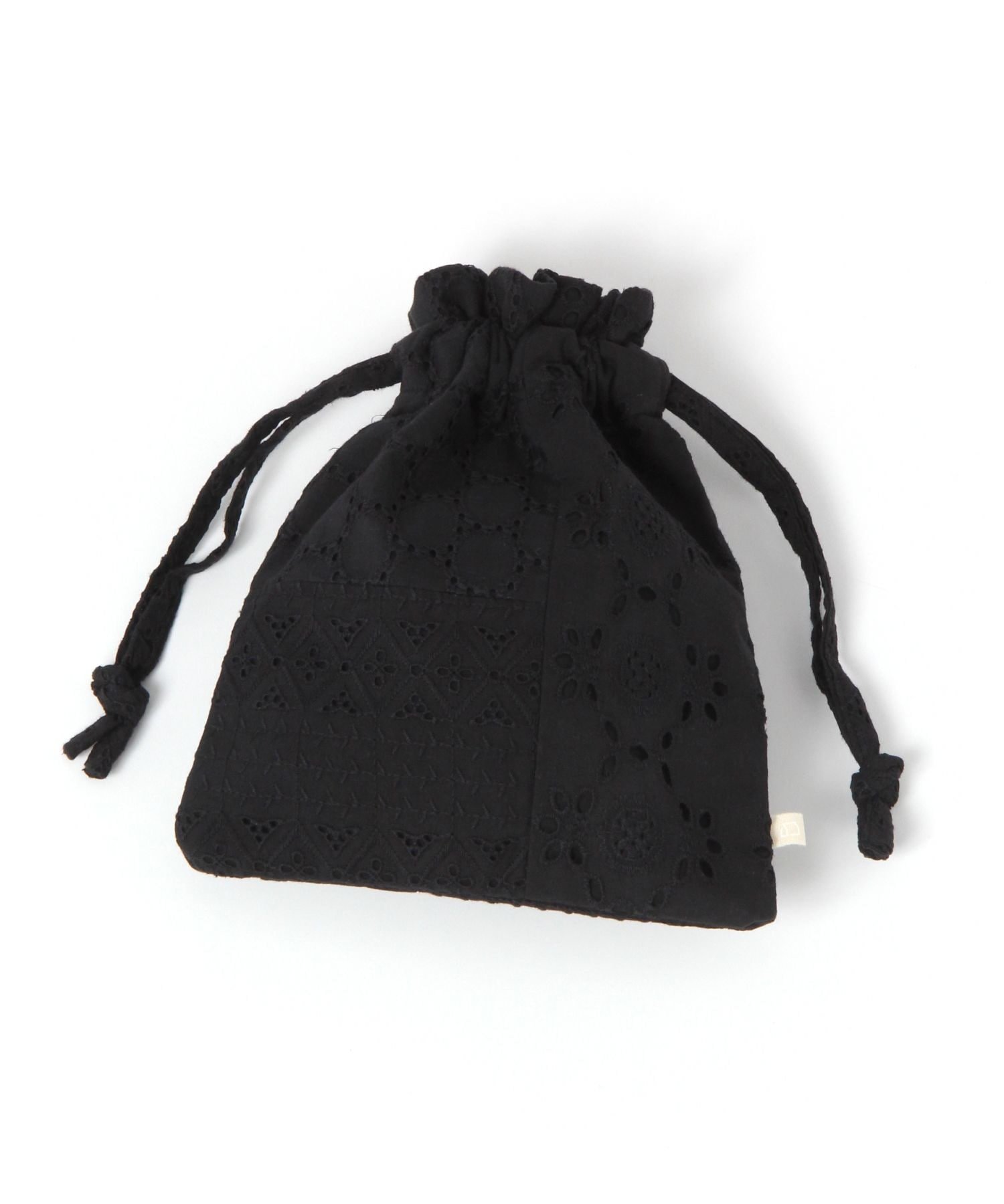 【SALE／30%OFF】studio CLIP パッチワークレース巾着 スタディオクリップ インテリア・生活雑貨 収納..