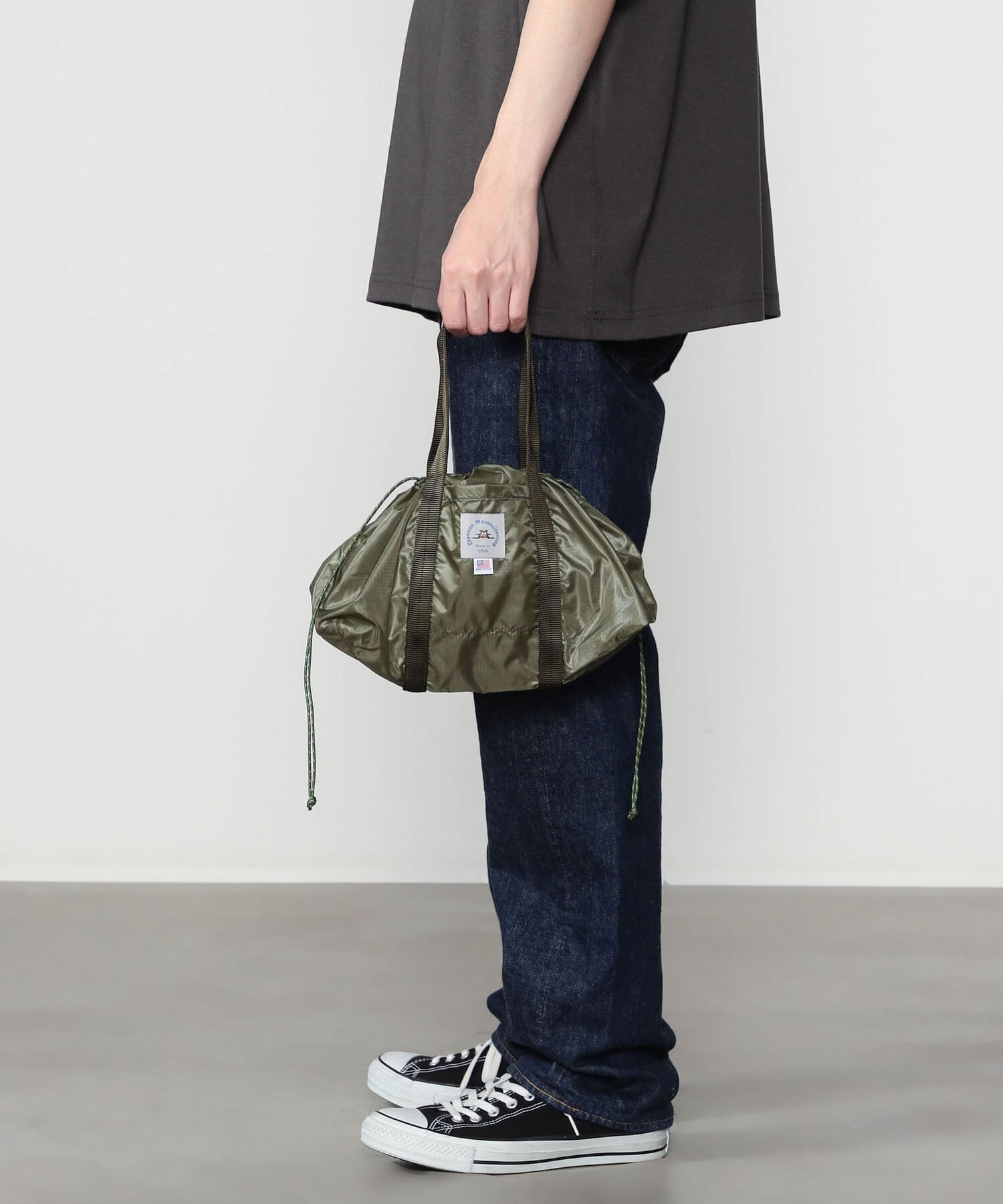 Bshop Epperson Mountaineering ｜ ランチバッグ S OLIVE UNISEX ビショップ バッグ トートバッグ グリーン