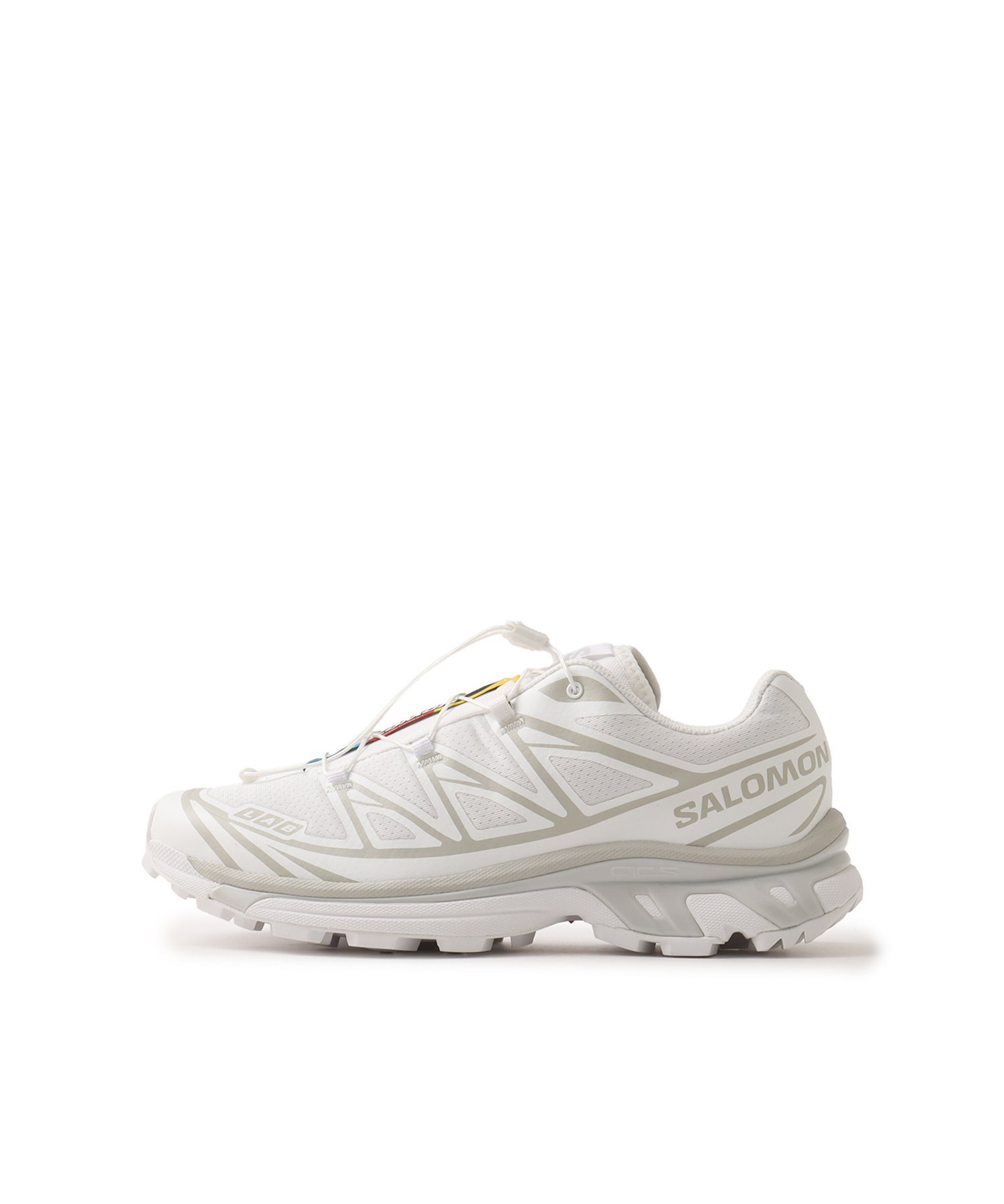 SALOMON SALOMON XT-6 WHITE/WHITE/LUNAR ROCK アトモス シューズ・靴 スニーカー ホワイト【送料無料】