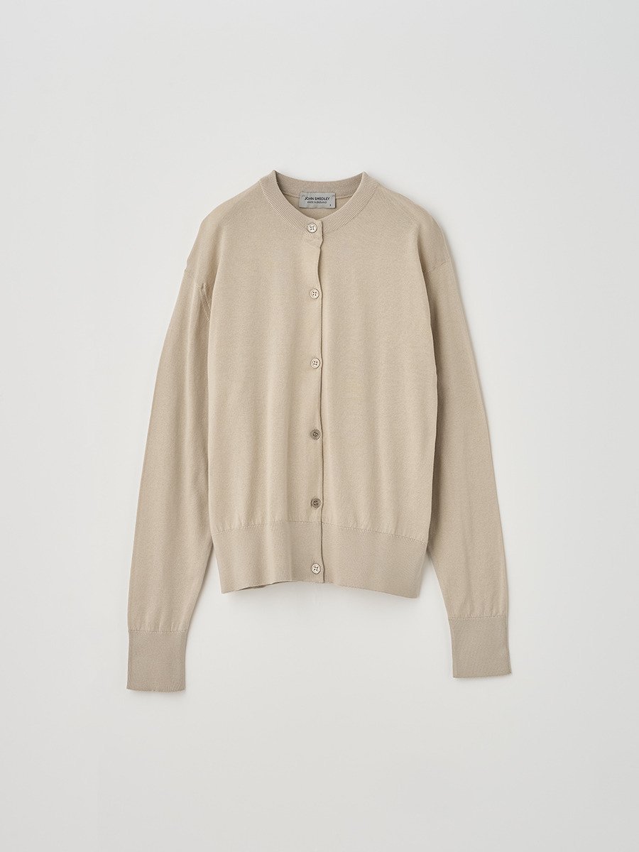 ジョンスメドレー トップス レディース JOHN SMEDLEY Crew neck Long sleeved Cardigan ｜ S4622 ｜ 30G COMMON FIT ジョンスメドレー トップス ニット【送料無料】