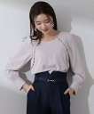 【SALE／30 OFF】PROPORTION BODY DRESSING スプリングラグランパールブラウス プロポーションボディドレッシング トップス シャツ ブラウス グレー ホワイト【送料無料】