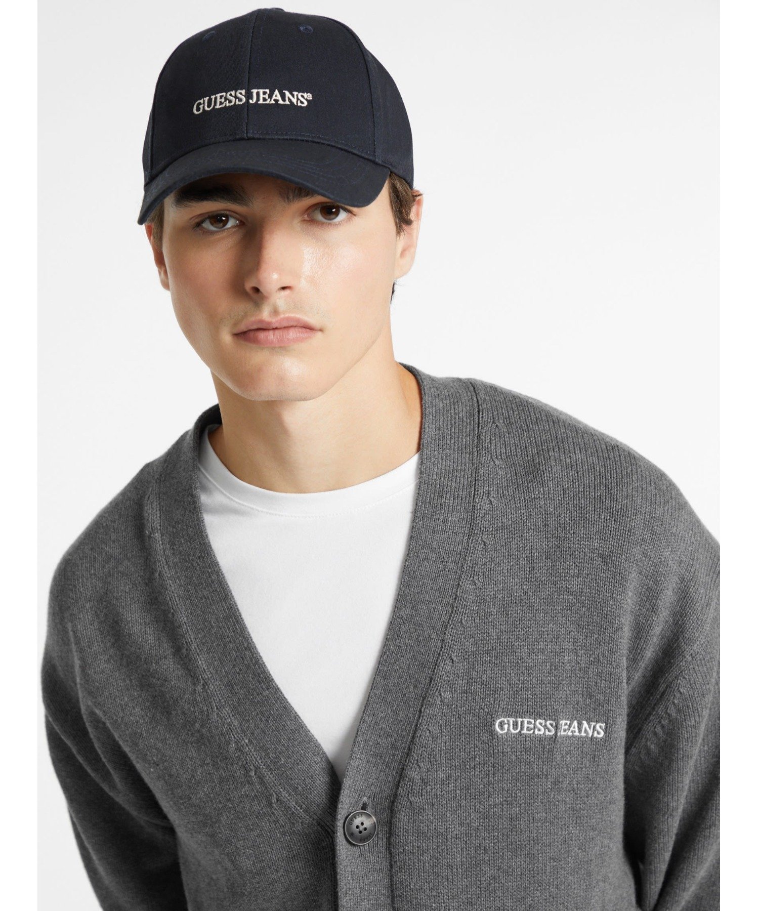GUESS JEANS GUESS JEANS 帽子 ベースボールキャップ(M)GUESS JEANS Baseball ゲス 帽子 キャップ レッド ネイビー ブラック ホワイト【送料無料】