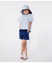 【SALE/10%OFF】PETIT BATEAU 半袖ブラウス プチバトー トップス シャツ・ブラウス ホワイト【送料無料】