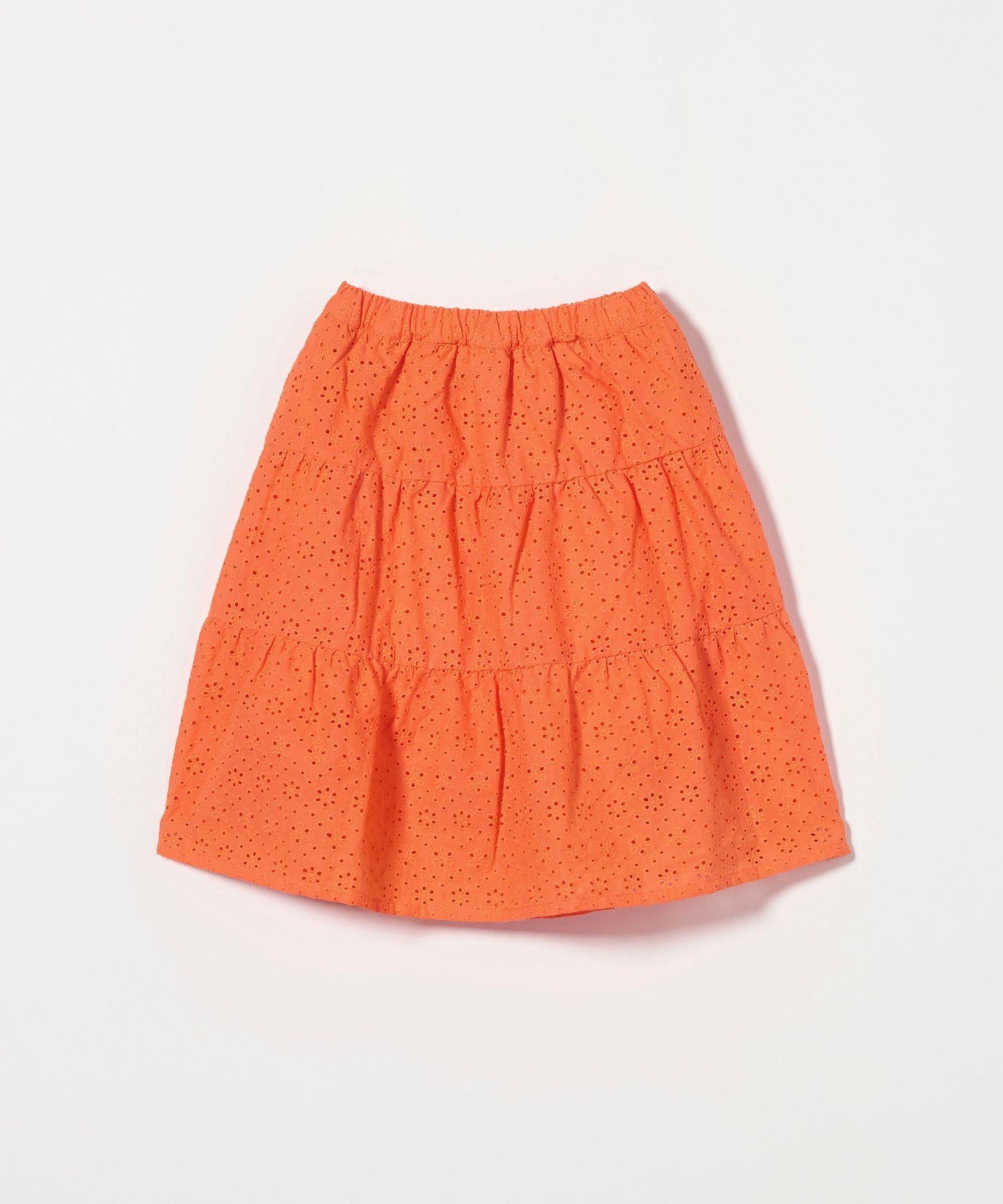 【SALE／70%OFF】UNITED ARROWS green label relaxing ローンレース ティアードスカート / キッズ 100cm-130cm ユナイテッドアローズ アウトレット スカート その他のスカート オレンジ グリーン stylife-15503650 Rakuten Fashion サンプル画像2