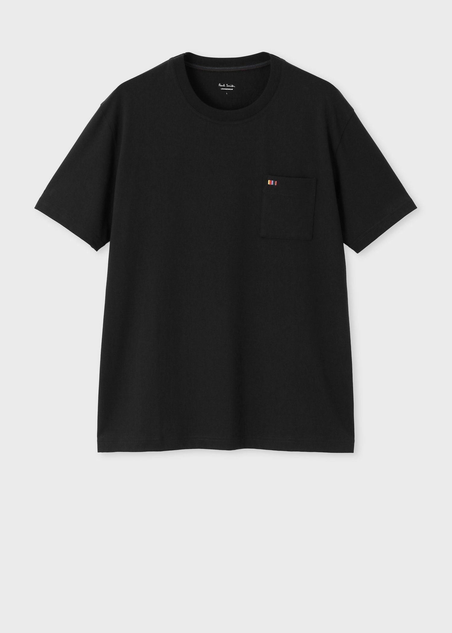 Paul Smith "Artist Stripe Embroidery" Tシャツ ポール・スミス インナー・ルームウェア その他のインナー・ルームウェア ブラック ホワイト ネイビー【送料無料】