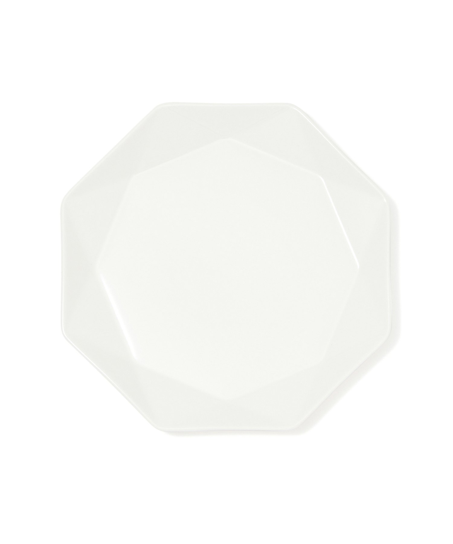 Francfranc ブランシェ プレート S オクタゴン フランフラン 食器・調理器具・キッチン用品 食器・皿 ホワイト