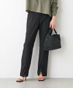 【SALE/50%OFF】MICA&DEAL フロントベンツパンツ マイカアンドディール パンツ スラックス・ドレスパンツ グレー ブラック【送料無料】(4)