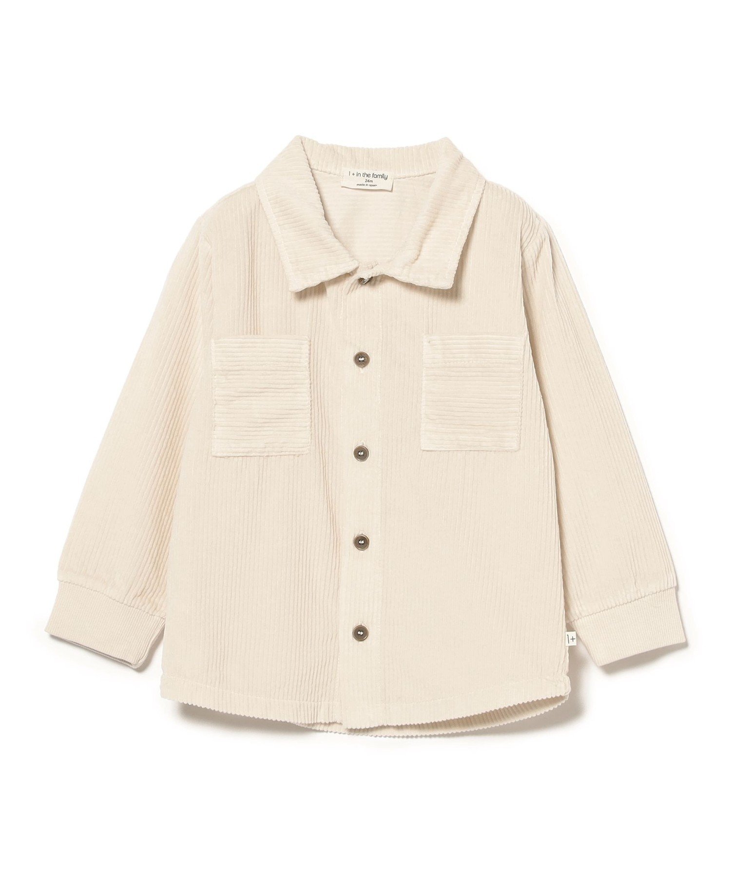 こども ビームス 1+in the family / ベビー PELAI シャツジャケット 2024(6ヵ月~2才) コドモ ビームス ジャケット・アウター その他のジャケット・アウター【送料無料】