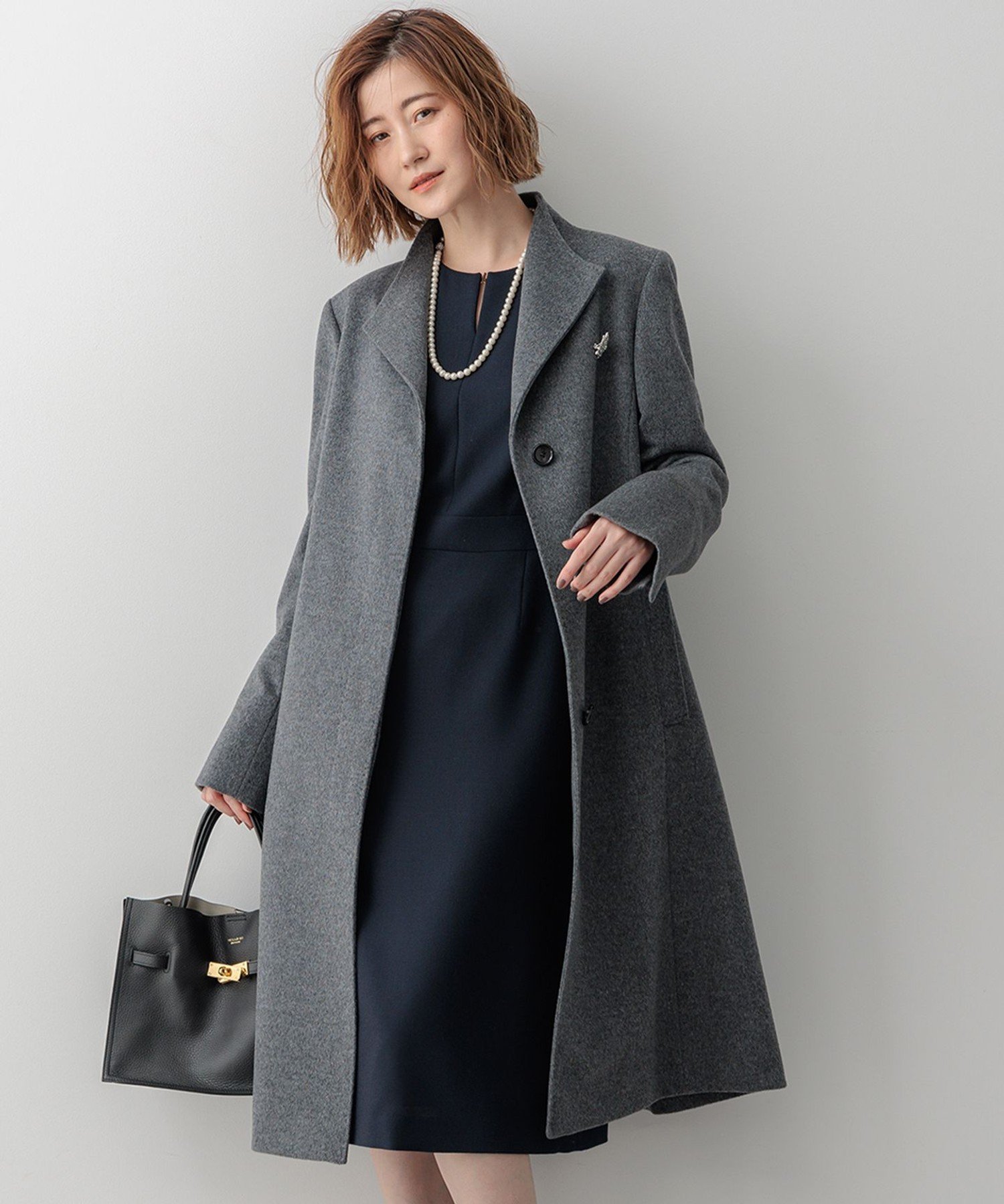 楽天市場】カシミヤ コート(ブランド23区)(レディース 楽天市場】カシミヤ コート(ブランド23区)(レディース