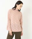 【SALE/30%OFF】CHRISTIAN AUJARD(小さいサイズ) ラメカシミヤプルオーバーニット メゾンドゥサンク トップス ニット ホワイト ピンク グレー【送料無料】