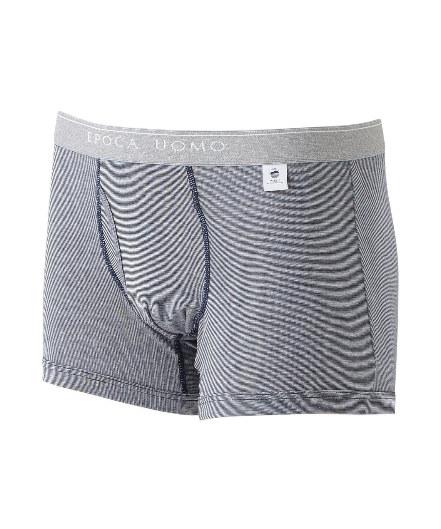 EPOCA UOMO 【日本製】アメリカンシーアイランドコットンボクサーパンツ エポカ インナー・ルームウェ..