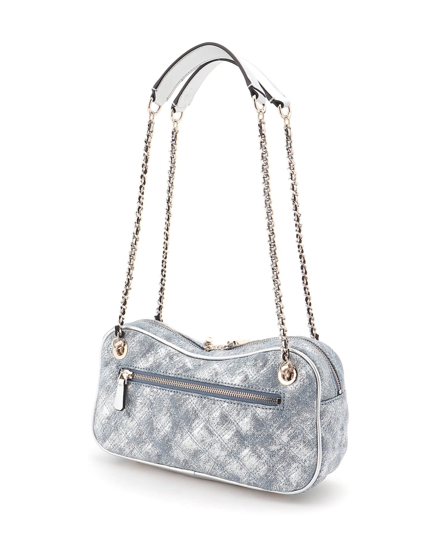 GUESS/(W)GIULLY Ii Shoulder Satchel ショルダーバッグ ゲス バッグ ショルダーバッグ ブルー