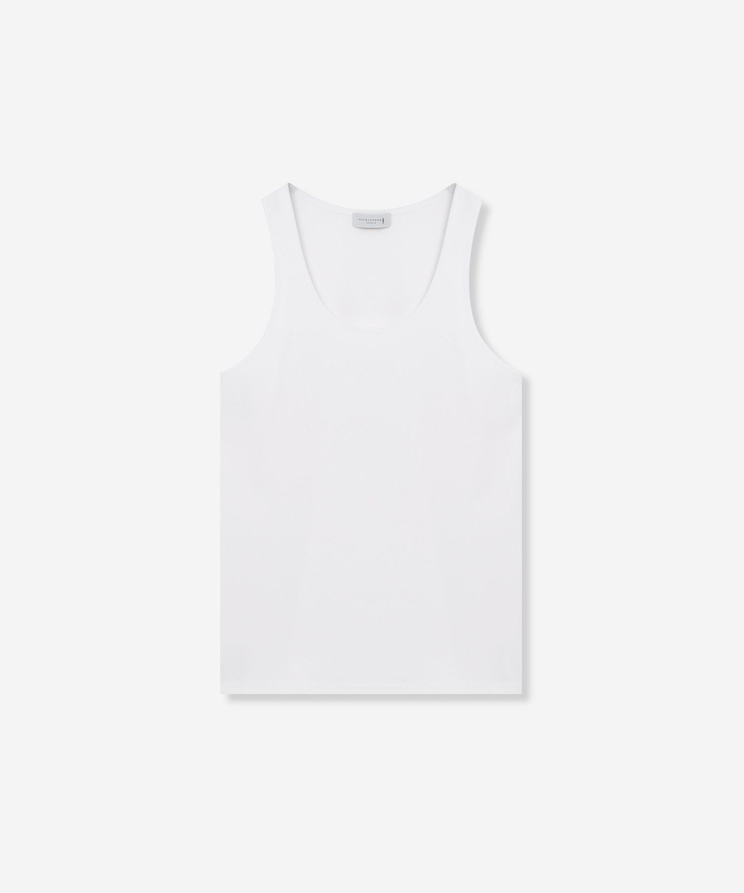【LEON掲載】ベアテレコタンクトップ マッキントッシュ ロンドン トップス カットソー・Tシャツ ブラック ホワイト