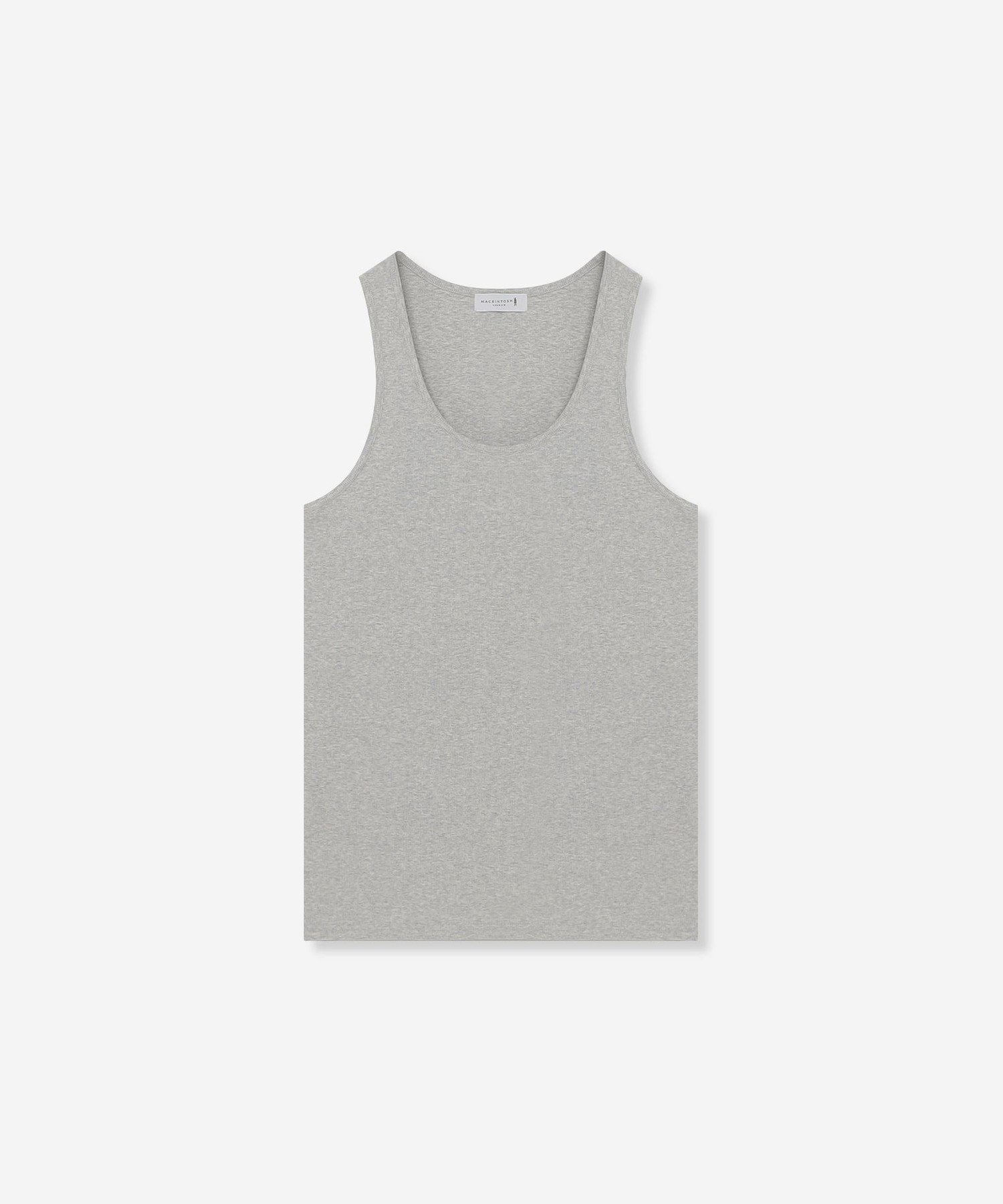 【LEON掲載】ベアテレコタンクトップ マッキントッシュ ロンドン トップス カットソー・Tシャツ ブラック ホワイト