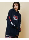 【SALE/50%OFF】TOMMY JEANS (M)TOMMY HILFIGER(トミーヒルフィガー) ボックスロゴパーカー トミーヒルフィガー カットソー パーカー ネイビー ブラック レッド【送料無料】