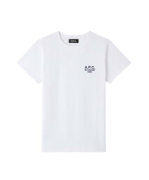 A.P.C. Denise Tシャツ アー・ぺー・セー トップス カットソー・Tシャツ ホワイト ブラック【送料無料】