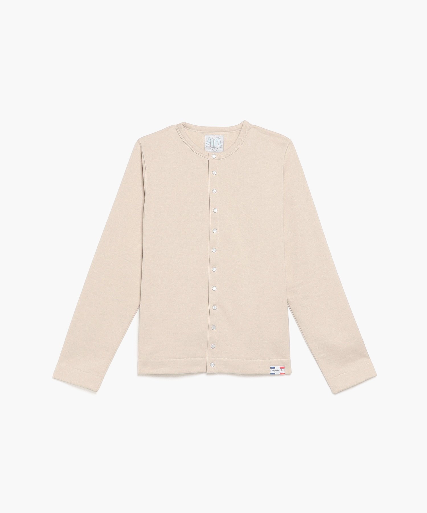 agnes b. HOMME M001 CARDIGAN ǥץå [Made in France] ˥١ ȥåץ...