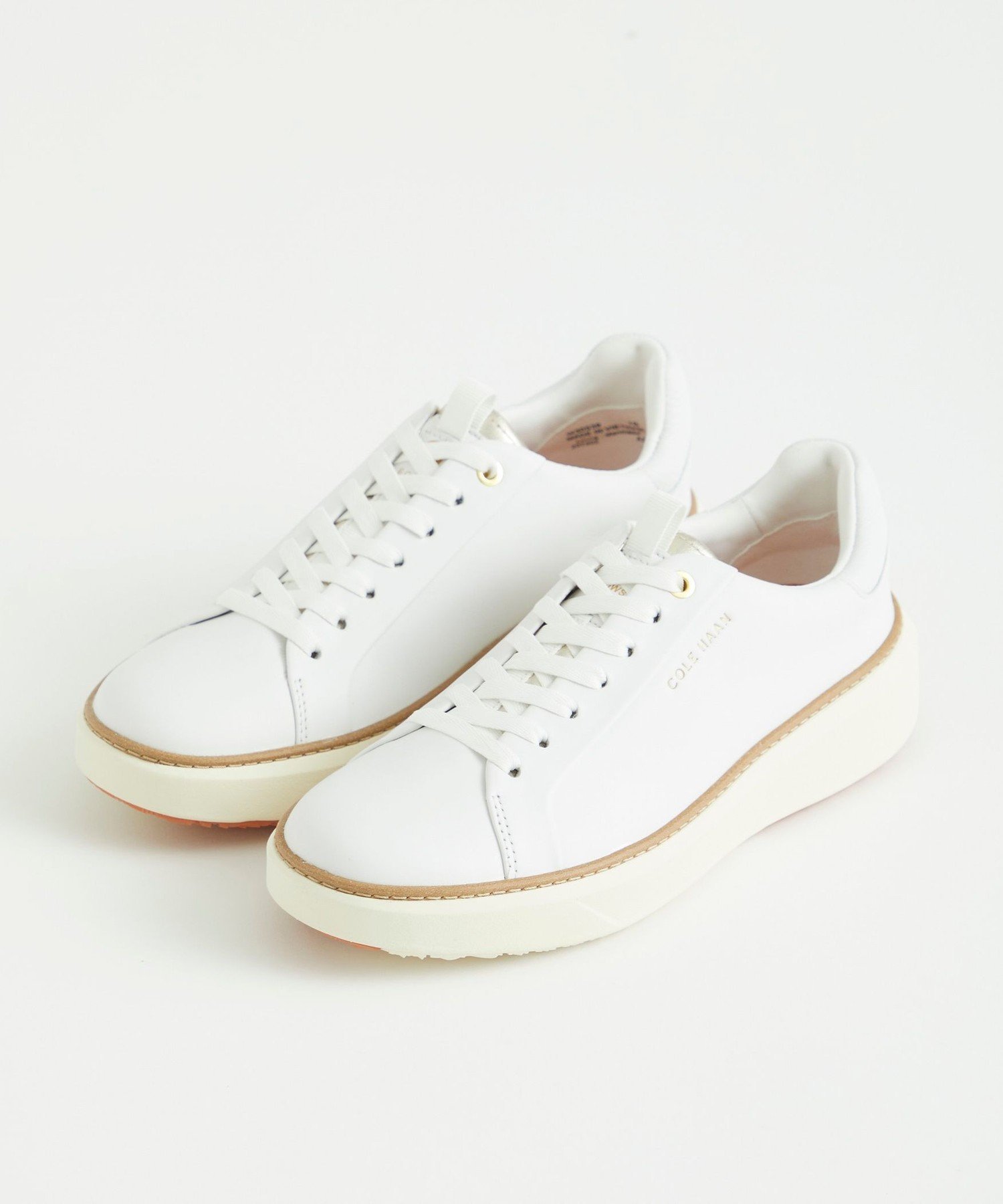 UNITED ARROWS GOLF 【別注】＜COLE HAAN*UNITED ARROWS＞ ウィメンズ TOPSPIN/ゴルフシューズ ユナイテッドアローズ スポーツ・アウトドア用品 ゴルフグッズ ホワイト【送料無料】