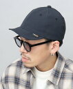 Basiquenti キャップ メンズ ツバ短い つば短い 帽子 無地 アンパイアキャップ 撥水 エー.エム.エス. 帽子 キャップ ネイビー ホワイト ブラッ...