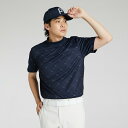 【SALE/30%OFF】PUMA メンズ ゴルフ SB アーガイル AOP モックネック 半袖 シャツ プーマ トップス カットソー・Tシャツ ネイビー【送料...