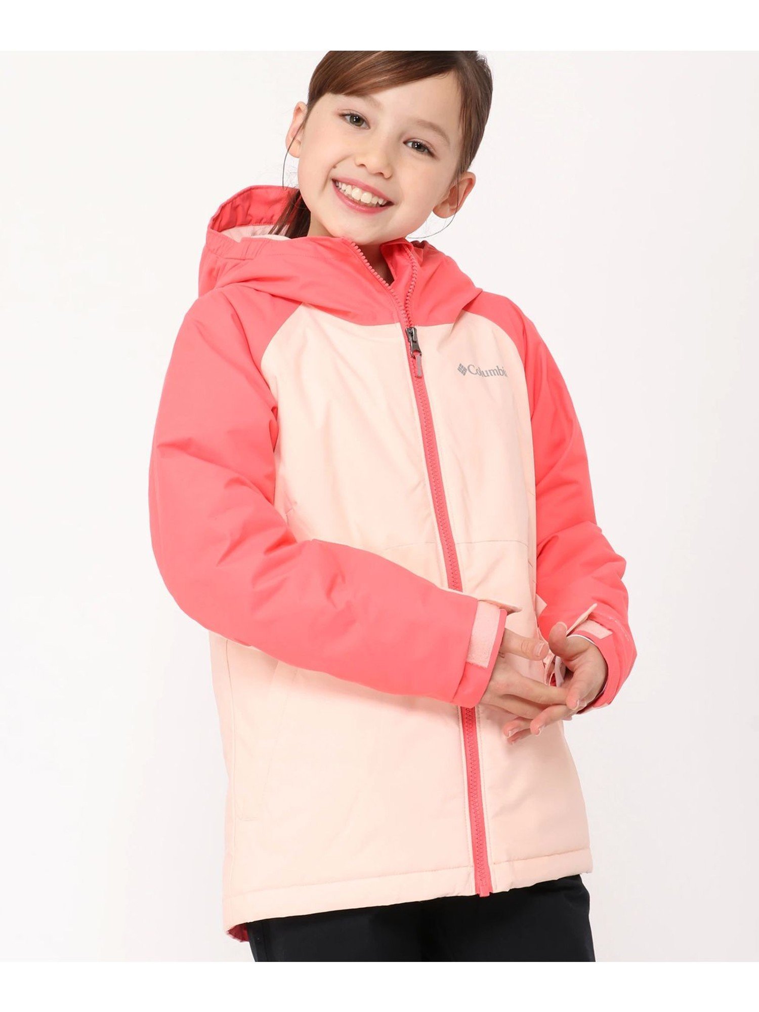 【SALE／30%OFF】Columbia 【KIDS】アルパインアクション II ジャケット コロンビア オールインワン・オーバーオール オールインワン・つなぎ ピンク ブラック パープル【送料無料】