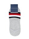 TOMMY HILFIGER (M)TOMMY HILFIGER(トミーヒルフィガー) TH FOOT COVER トミーヒルフィガー ファッショングッズ ソックス/靴下 グレー ネイビー ブラック ホワイト