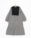【SALE/20%OFF】KID BLUE (W)24Wガーゼギンガム 長袖ナイティ キッドブルー インナー・ルームウェア その他のインナー・ルームウェア ブラ...