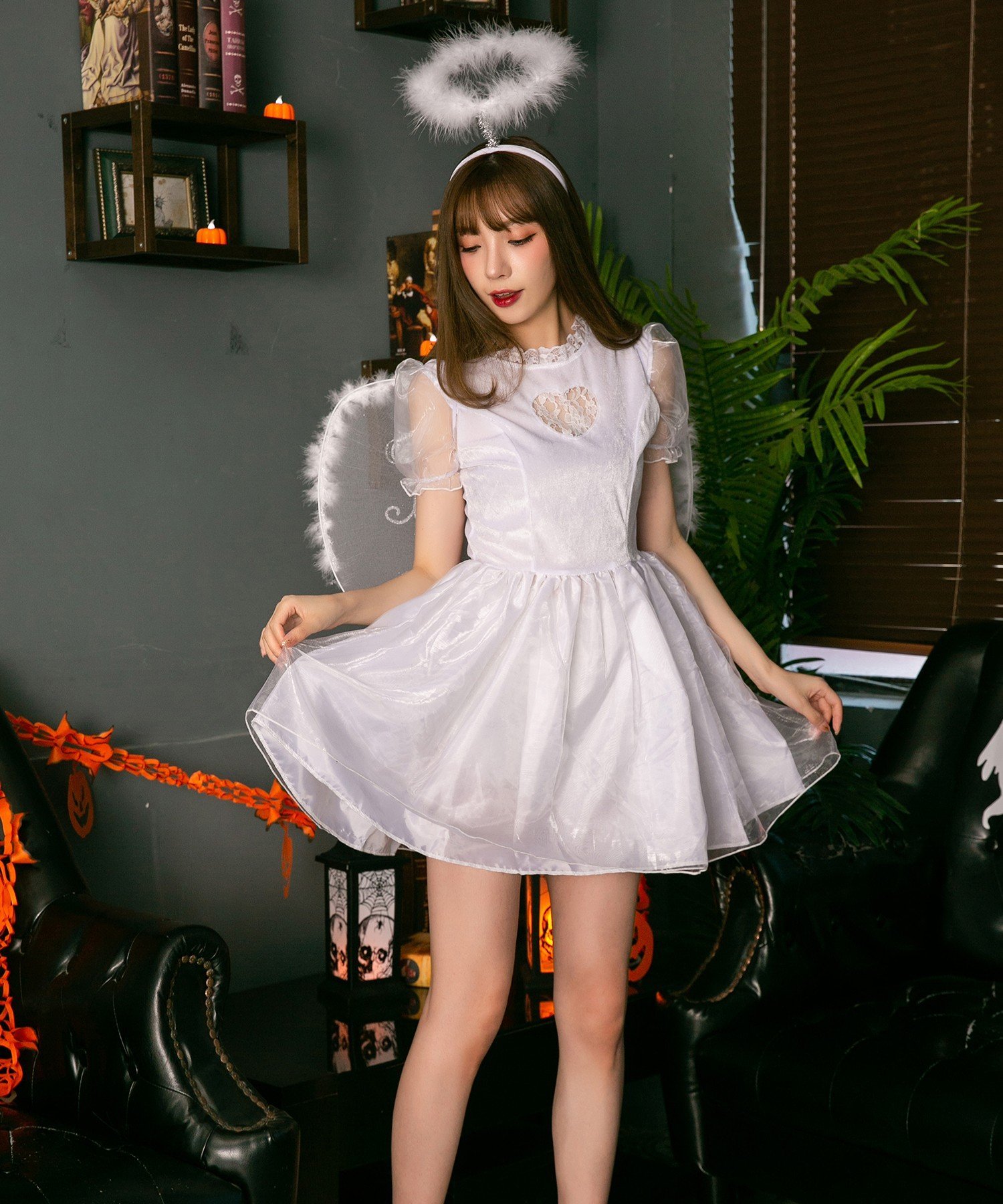 【SALE／16%OFF】Brightlele 「 エンジェル・デビル 」 ハロウィン コスプレ 仮装 天使 悪魔 エンジェル デビル ブライトララ ファッション雑貨 その他のファッション雑貨