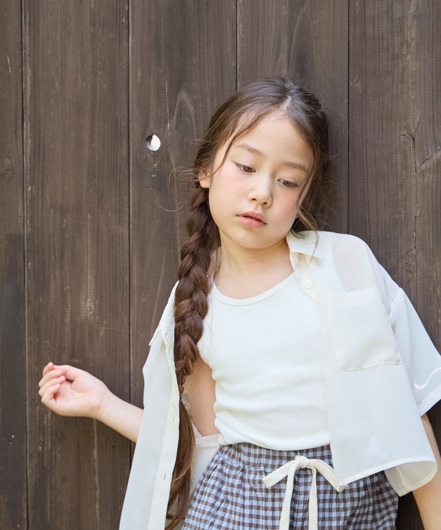 THE NORTH FACE ノースフェイス｜Kid's S/S BACK SQU T #W [NTJ32333] ショートスリーブバックスクエアロゴティー（キッズ）