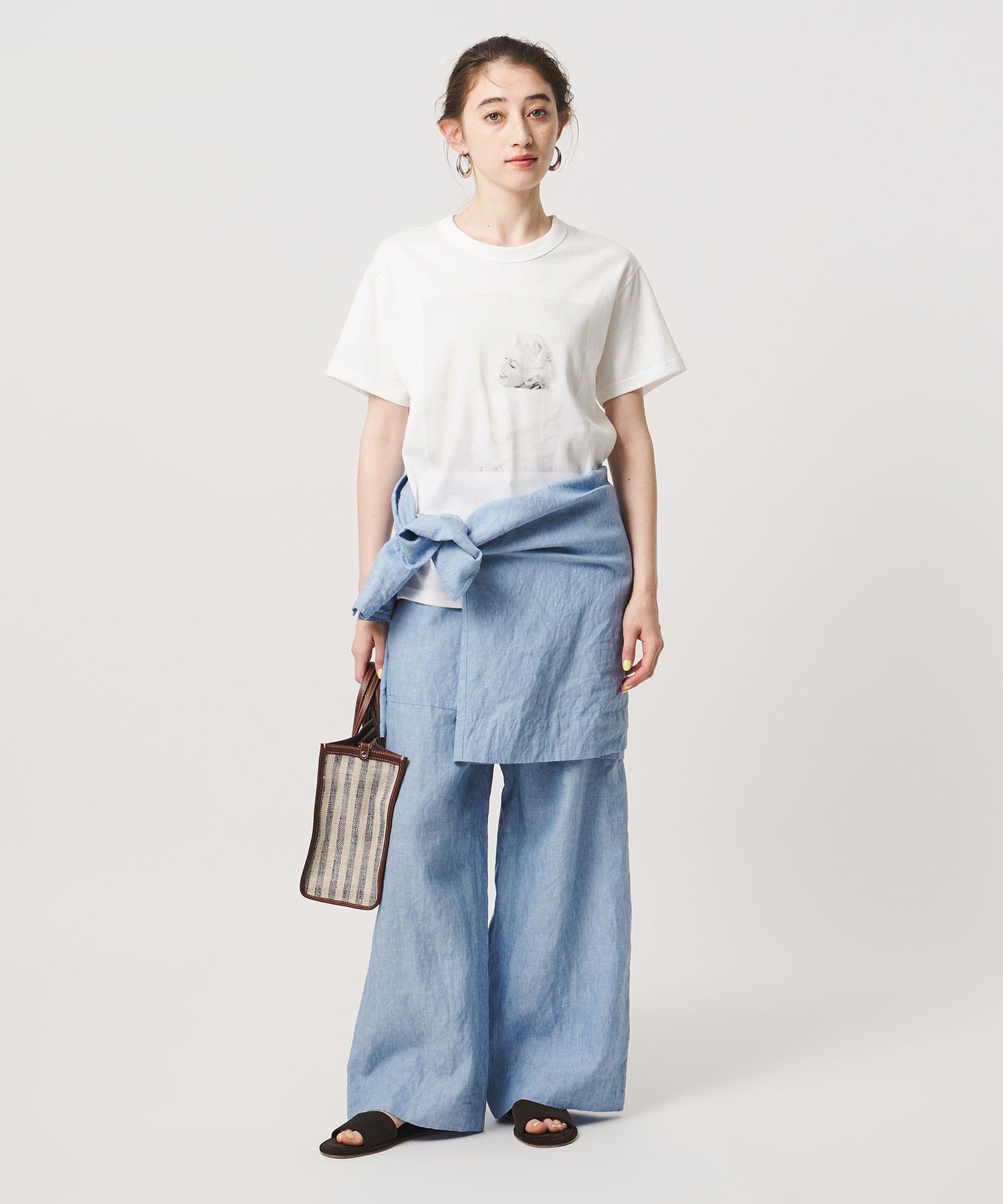 ＜St.Johns 3rd club＞MARILYN Tシャツ1 ユナイテッドアローズ トップス カットソー・Tシャツ ホワイト