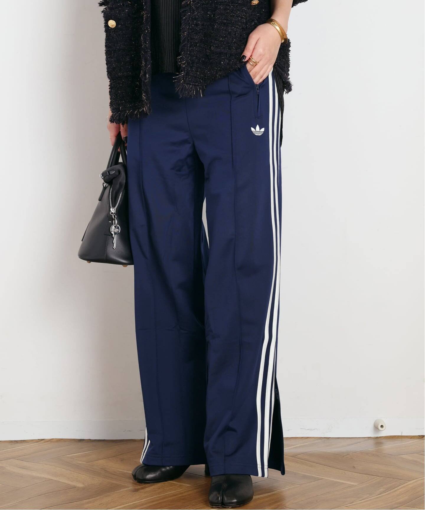 【adidas/アディダス】FIREBIRD LOOSE TRACK PANTS エーピーストゥディオ パンツ ジャージ・スウェットパンツ ネイビー