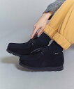 クラークス BEAUTY&YOUTH UNITED ARROWS ＜Clarks＞GTX ゴアテックス ワラビー ビューティー＆ユース　ユナイテッドアローズ シューズ・靴 モカシン・デッキシューズ ブラック ベージュ【送料無料】