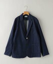 SHIPS KIDS ARCH&LINE:155~165cm / インディゴ ベーシック ジャケット シップス ジャケット・アウター テーラードジャケット・ブレ...