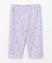【SALE/30%OFF】any FAM KIDS フラワ ープリント レギンス エニィファム 靴下・レッグウェア レギンス・スパッツ ピンク パープル ブルー
