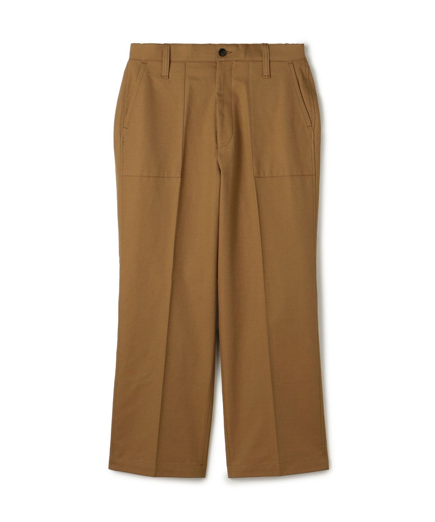 TOMORROWLAND MEN コットンドリル ベイカーパンツ SONDRIO トゥモローランド パンツ チノパンツ ネイビ..