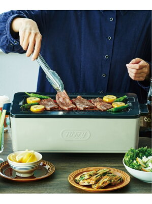 Toffy Toffy/(U)【Toffy/トフィー】 スモークレス焼肉ロースター トフィーストア インテリア・生活雑貨 その他のインテリア・生活雑貨 ホワイト ブルー【送料無料】