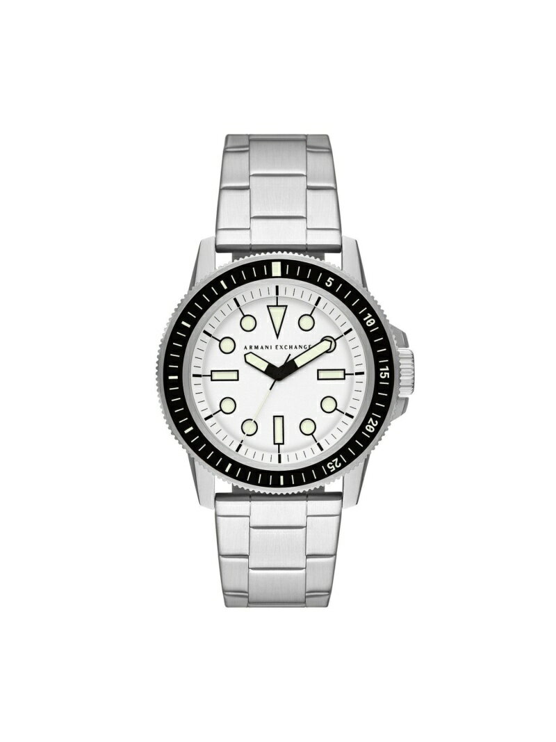 【SALE／50%OFF】A｜X ARMANI EXCHANGE A｜X ARMANI EXCHANGE/(M)AX1853 ウォッチステーションインターナショナル アクセサリー・腕時計 腕時計 ホワイト【送料無料】