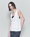 6(ROKU) ＜Robert.P.Miller Tanc TOKYO 6(ROKU)＞SOLID SHEER TANK TOP/タンクトップ ビューティー＆ユース ユナイテッドアローズ トップス カットソー Tシャツ ホワイト ブラック【送料無料】