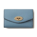 Mulberry 【マルベリー公式】ダーリー フォールデッド マルチカード ウォレット マルベリー 財布・ポーチ・ケース 財布 ブルー【送料無料】