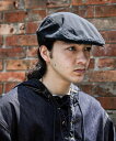 niko and ... ウォッシュハンチング ニコアンド 帽子 キャスケット ブラック ネイビー