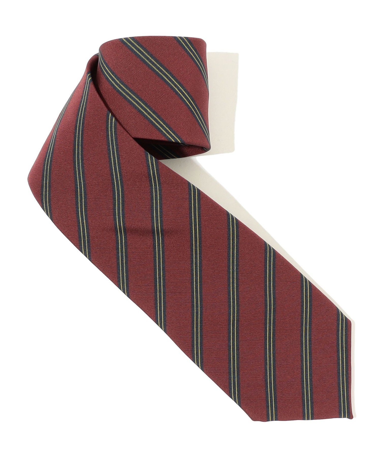 TOMORROWLAND GOODS Atkinsons アイリッシュポプリン レジメンタルストライプネクタイ トゥモローラン..