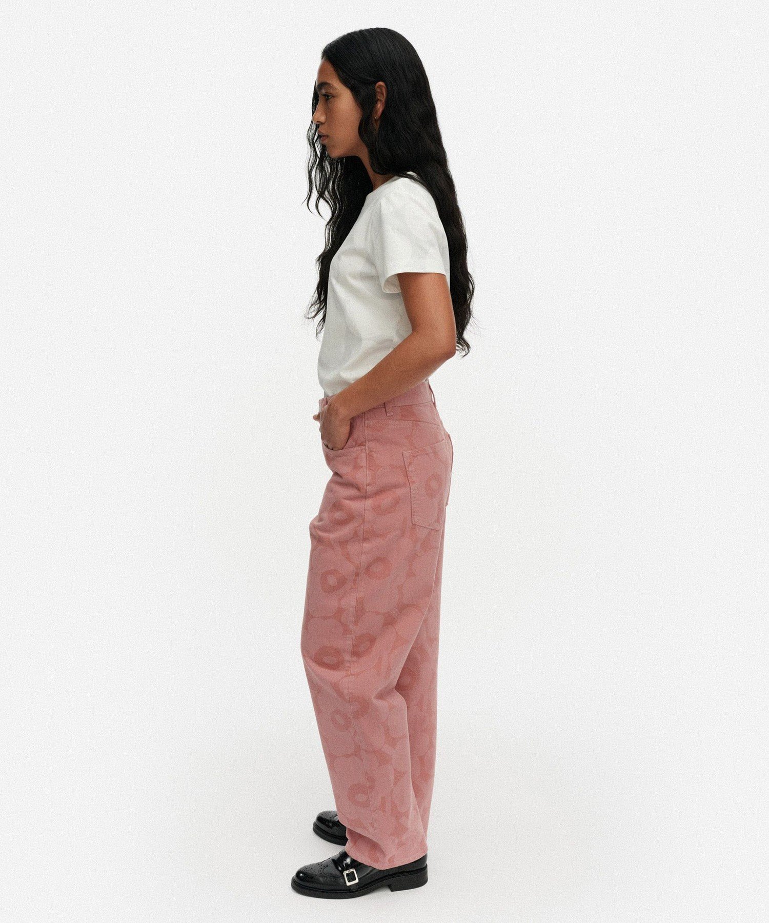 Maridenim Barrel Unikko ジーンズ マリメッコ パンツ その他のパンツ ピンク